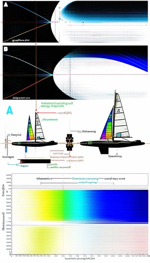 The Image Is A Diagram Showing The Different Parts Of A Sailboat