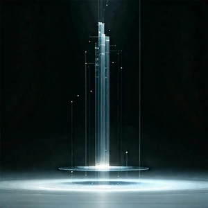 Tech Unreal Engine: (digital:1.35) Transformation Visualization With Tall, Thin,