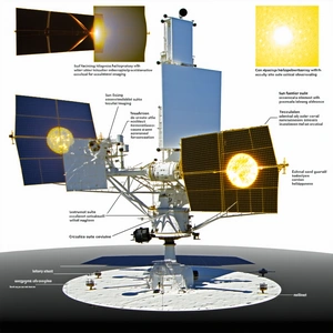 The Image Is A Diagram Of A Solar Panel, Showing Its Various Components And Their Functions