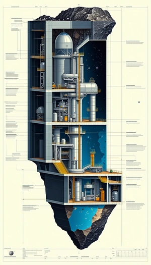 large industrial building