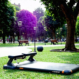 Urban Product Photography: Urban fitness in the park scene