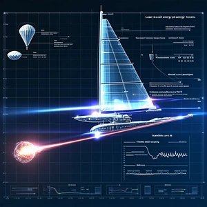 A Computer Graphic Of A Sailboat Is Displayed On A Screen