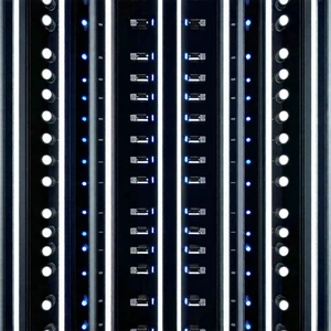 Tech Flat Design: Close-up of sensor array