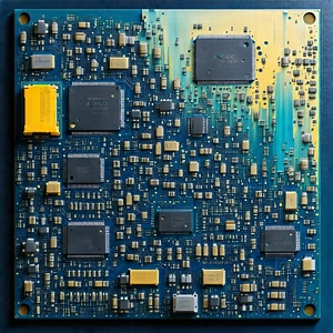 Microchip with laser scanning