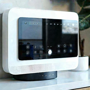 Smart Home (device:1.47) With User Interface With White Speaker