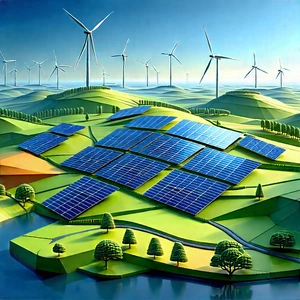 Innovative Renewable Energy Design With Large, Green