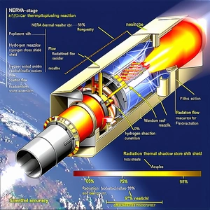 The Image Is A Diagram Showing The Different Stages Of A Nuclear Reaction