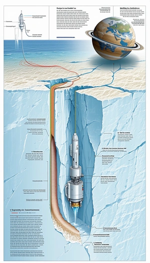 A Large Iceberg With A Hole In The Middle