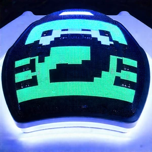 (futuristic:1.25) Smart Home With Green White