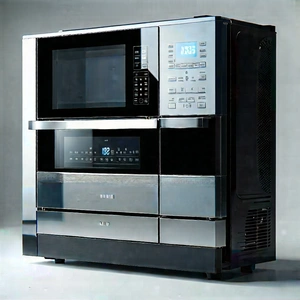 Innovative Smart Appliance (design:1.27) With Large Silver