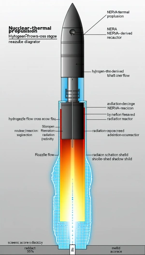 A Diagram Is Shown Of A Rocket Engine, With The Main Components Labeled