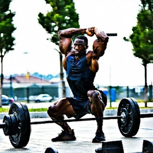 Lifestyle Editorial Photography: Strength training in outdoor space