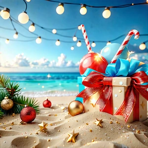Lifestyle Cinema 4d: Holiday Celebration During Summer With Beautifully Decorated
