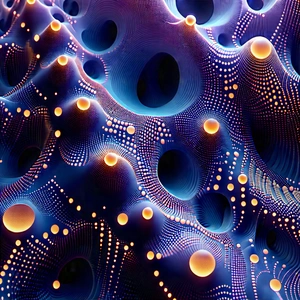 Close-up Of Sensor Array With Close-up Blue
