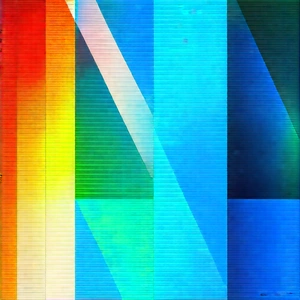 Abstract Aerial Photography: Geometric abstract with analogous color palette