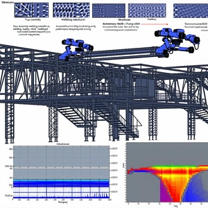The Image Is A Diagram Of A Large Structure, Possibly A Bridge Or A Building