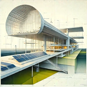 Innovative Renewable Energy (design:1.15) With Drawing Large