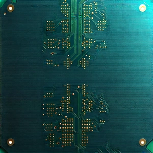 Circuit board with laser scanning