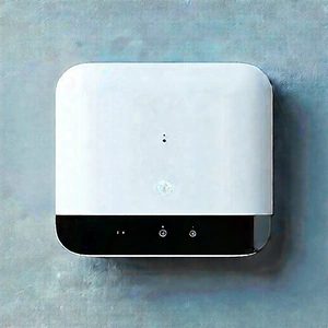 Smart Home Device With User Interface With White Single