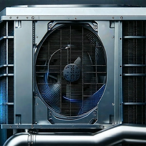 Tech Matte Painting: Close-up of cooling system