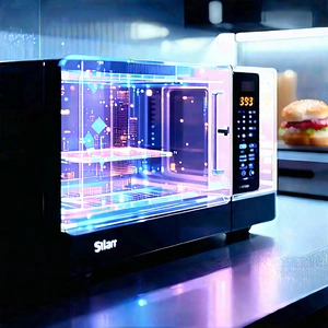 Innovative Smart Appliance Design With Samsung Microwave