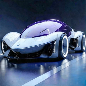 Innovative Electric Vehicle Design With Futuristic Sleek