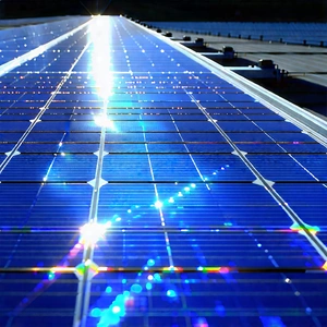 Solar Panel With Holographic Projection With Solar Panel