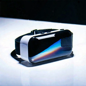 Tech Landscape Photography: Innovative Wearable Device Design With Headset, Specifically
