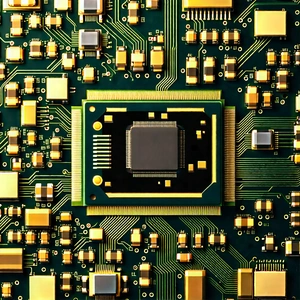 Close-up of sensor array