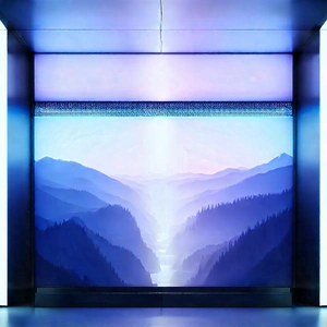 Entertainment Technology In Research Center With Large Painting
