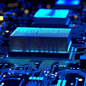 Circuit board with digital particles
