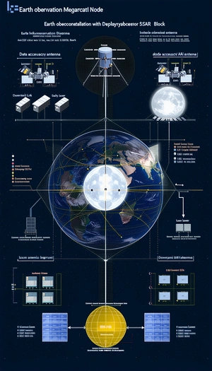 A Large, Detailed Diagram Of The Earth Is Displayed, Showing The Various Layers Of The Planet