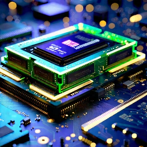 Close-up of memory module