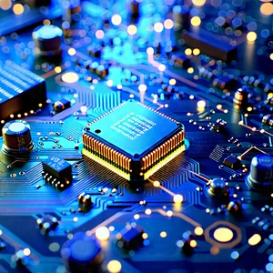 Circuit board with data streams