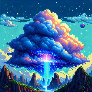 Cloud Computing Visualization With Image, There