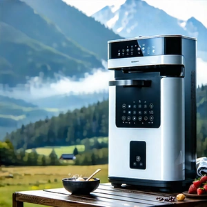 Tech Landscape Photography: Innovative Smart Appliance Design With Large, Modern-looking
