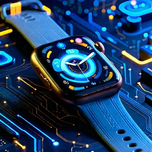 Smart watch with data visualization