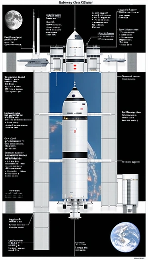 A Space Shuttle Is Shown In A Diagram, With The Shuttle Being The Main Focus