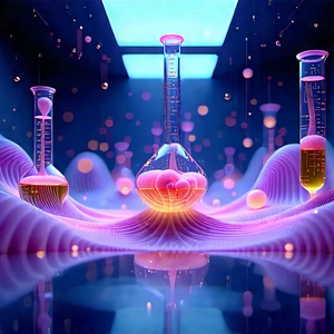 Entertainment Technology In Modern Laboratory With Image, There