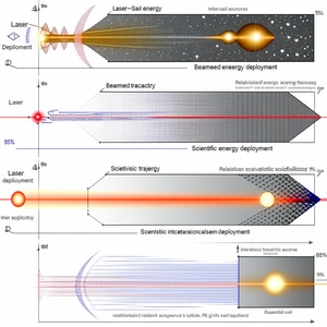 The Image Is A Diagram Showing The Process Of Laser-energy Deployment