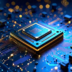Microchip with data streams