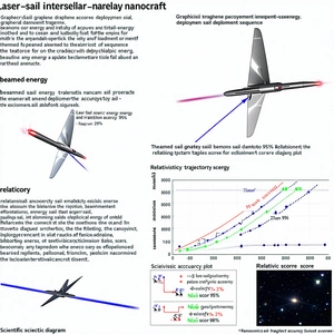 The Image Is A Scientific Diagram That Explains The Concept Of Laser Sail Interstellar Nanocraft