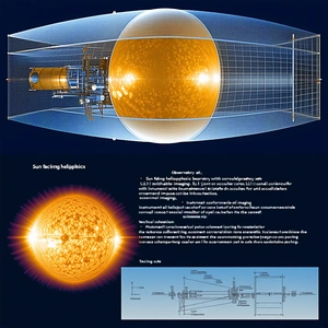 A Solar System Model Is Displayed In A Museum