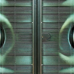 Close-up Of Cooling System With Door Metal