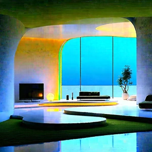 Futuristic smart home