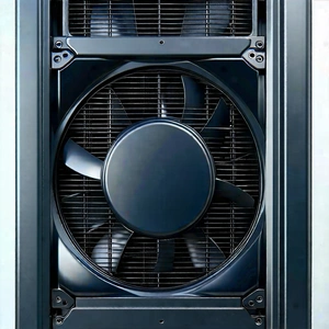 Tech Product Photography: Close-up of cooling system