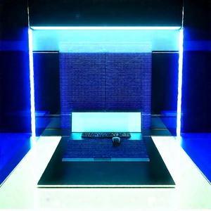 Futuristic Tech Startup Office With Futuristic Room