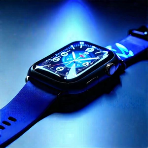 Smart Watch With Holographic Display With Blue Watch