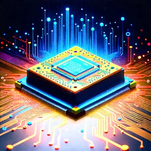 Microchip with data streams