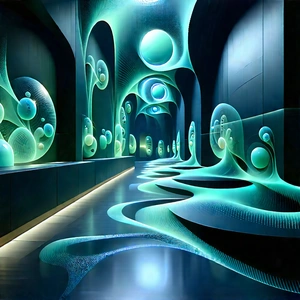 Healthcare Technology In Research Center With Image, There